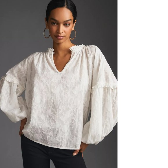 Anthropologie Forever That Girl Justine Blouse - Picture 4 of 6